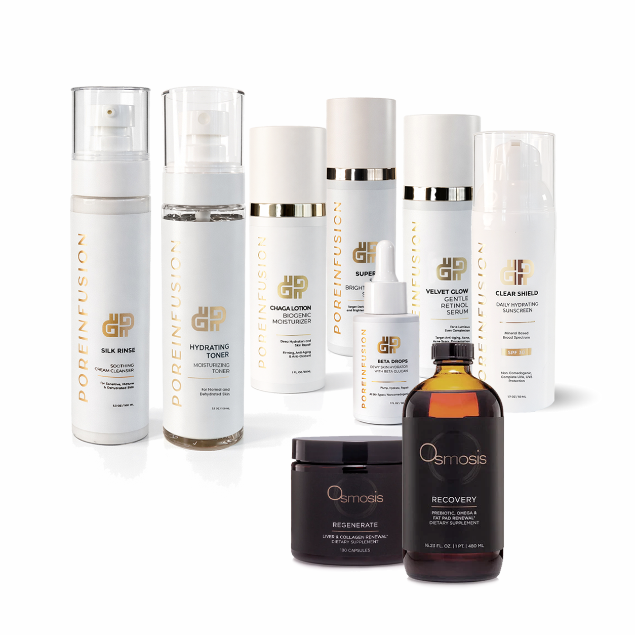 Aging Acne Prone Skin: Skincare + Supplements Starter Kit