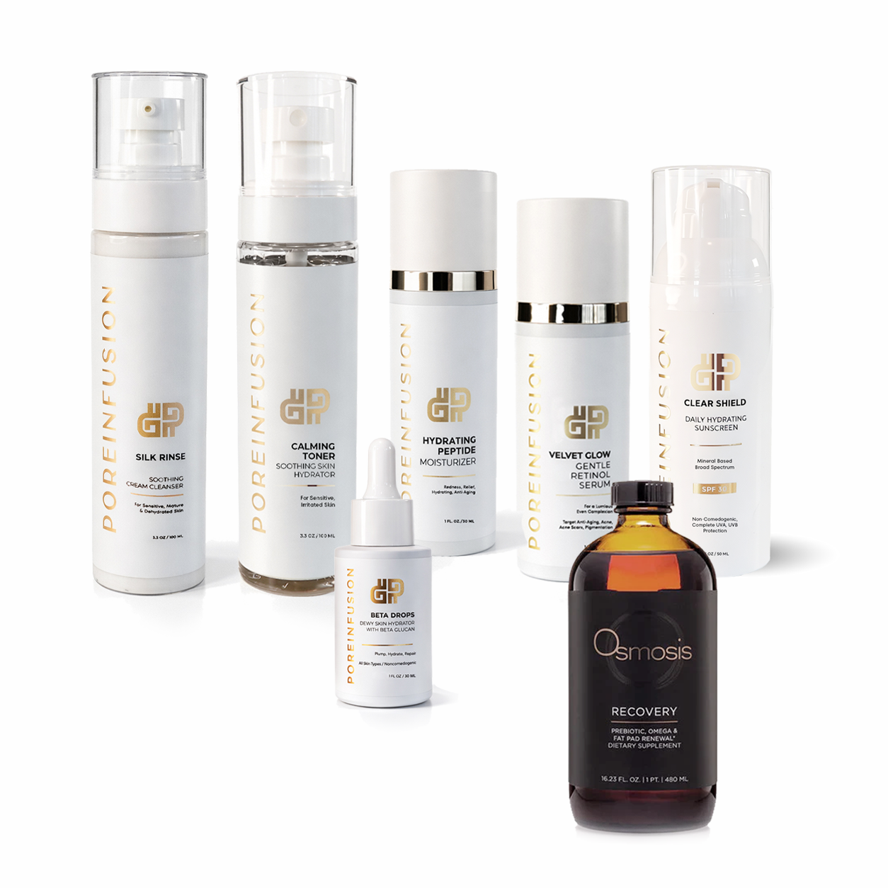 Sensitive Acne-Prone Skin: Skincare + Supplement Starter Kit